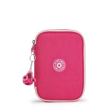 Kipling 100 Pens Klassieke Case Tassen Roze | België 1186IL